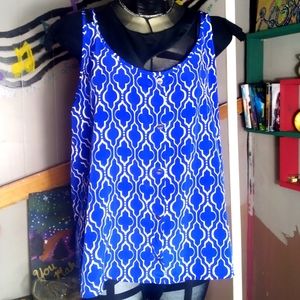 Blue Market & Spruce Tank Top Size XL